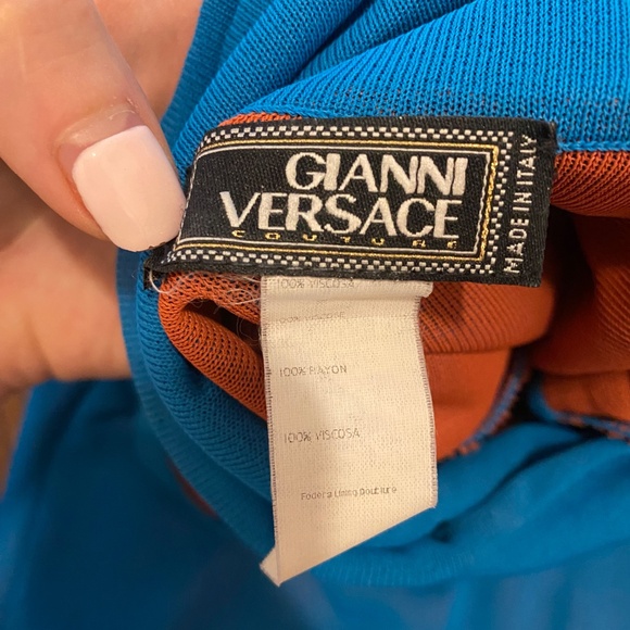 Vintage Versace top sz 40 - Picture 11 of 13